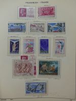 Frankreich ab 1945 dual teilbesammelt im Leuchtturm Vordruck #LY497