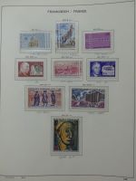Frankreich ab 1945 dual teilbesammelt im Leuchtturm Vordruck #LY497