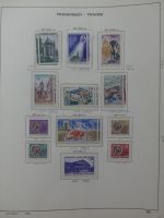 Frankreich ab 1945 dual teilbesammelt im Leuchtturm Vordruck #LY497