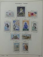 Frankreich ab 1945 dual teilbesammelt im Leuchtturm Vordruck #LY497