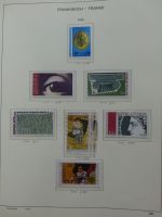 Frankreich ab 1945 dual teilbesammelt im Leuchtturm Vordruck #LY497