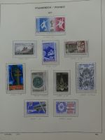 Frankreich ab 1945 dual teilbesammelt im Leuchtturm Vordruck #LY497