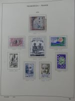 Frankreich ab 1945 dual teilbesammelt im Leuchtturm Vordruck #LY497