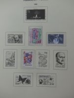 Frankreich ab 1945 dual teilbesammelt im Leuchtturm Vordruck #LY497