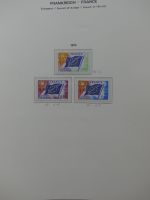 Frankreich ab 1945 dual teilbesammelt im Leuchtturm Vordruck #LY497