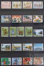 Großbritannien Jahrgang 1981 mit 861-899 postfrisch Dauerserie fehlt #KN246