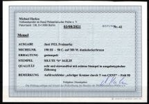 Memel 198 III gestempelt mit Fotobefund BPP #KS947