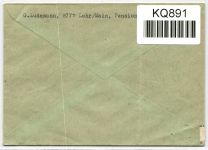 BRD Bund 529-530 auf Brief als Mischfrankatur vom Eckrand, portogerecht #KQ891