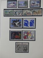 Frankreich ca. ab 1946 dual besammelt im Safe Binder #LY578