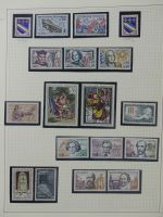 Frankreich ca. ab 1946 dual besammelt im Safe Binder #LY578