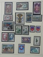 Frankreich ca. ab 1946 dual besammelt im Safe Binder #LY578
