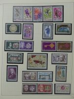 Frankreich ca. ab 1946 dual besammelt im Safe Binder #LY578