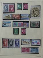 Frankreich ca. ab 1946 dual besammelt im Safe Binder #LY578