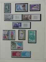 Frankreich ca. ab 1946 dual besammelt im Safe Binder #LY578
