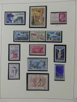 Frankreich ca. ab 1946 dual besammelt im Safe Binder #LY578
