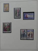 Frankreich ca. ab 1946 dual besammelt im Safe Binder #LY578