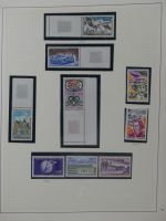 Frankreich ca. ab 1946 dual besammelt im Safe Binder #LY578