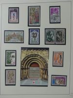 Frankreich ca. ab 1946 dual besammelt im Safe Binder #LY578