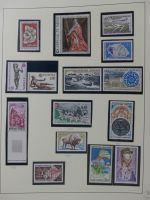 Frankreich ca. ab 1946 dual besammelt im Safe Binder #LY578