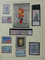 Frankreich ca. ab 1946 dual besammelt im Safe Binder #LY578