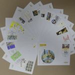 BRD Bund Jahrgang 2007 gestempelt als FDC #KT070