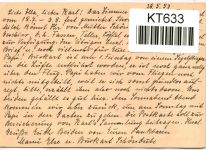 Berlin P 25 als Ganzsache gelaufen #KT633