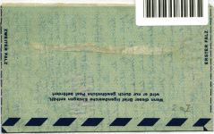 Berlin LF 2a I als Ganzsache gelaufen in die USA #KT640