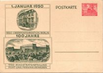 Berlin P 10 als Ganzsache ungebraucht #KT679