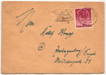 Berlin 71 auf Brief als Einzelfrankatur portogerecht #KT750