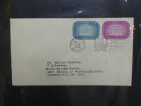 Vereinte Nationen New York FDCs ab 1951 besammelt im Ring Binder #LY662