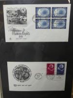 Vereinte Nationen New York FDCs ab 1951 besammelt im Ring Binder #LY662