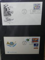 Vereinte Nationen New York FDCs ab 1951 besammelt im Ring Binder #LY662