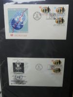 Vereinte Nationen New York FDCs ab 1951 besammelt im Ring Binder #LY662