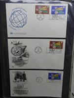 Vereinte Nationen New York FDCs ab 1966 besammelt im Ring Binder #LY663