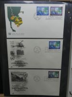 Vereinte Nationen New York FDCs ab 1966 besammelt im Ring Binder #LY663