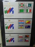 Vereinte Nationen New York FDCs ab 1966 besammelt im Ring Binder #LY663