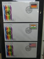 Vereinte Nationen New York FDCs ab 1966 besammelt im Ring Binder #LY663