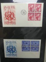 Vereinte Nationen New York FDCs ab 1966 besammelt im Ring Binder #LY663