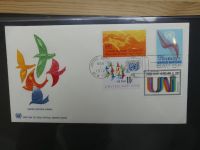 Vereinte Nationen New York FDCs ab 1966 besammelt im Ring Binder #LY663