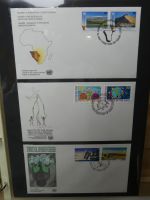 Vereinte Nationen New York FDCs ab 1988 besammelt im Ring Binder #LY664