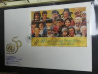 Vereinte Nationen New York FDCs ab 1988 besammelt im Ring Binder #LY664