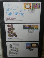 Vereinte Nationen New York FDCs ab 1988 besammelt im Ring Binder #LY664
