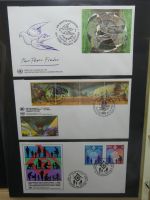 Vereinte Nationen Wien FDCs ab 1979 besammelt im Ring Binder #LY665