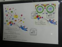 Vereinte Nationen Wien FDCs ab 1979 besammelt im Ring Binder #LY665