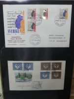 Schweden FDCs ab 1966 besammelt im Ring Binder #LY667