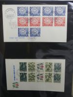 Schweden FDCs ab 1966 besammelt im Ring Binder #LY667