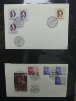 Schweden FDCs ab 1966 besammelt im Ring Binder #LY667