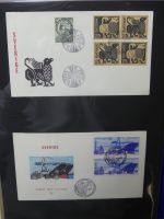Schweden FDCs ab 1966 besammelt im Ring Binder #LY667