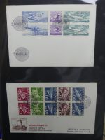Schweden FDCs ab 1966 besammelt im Ring Binder #LY667