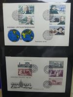 Schweden FDCs ab 1966 besammelt im Ring Binder #LY667